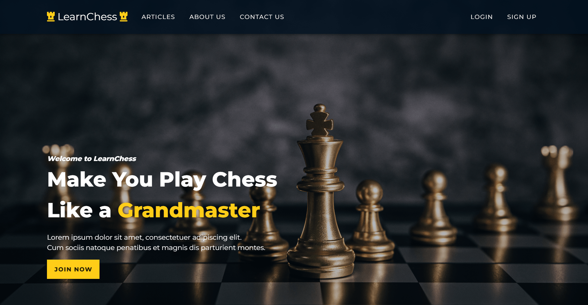 Project i have worked in named LearnChess
